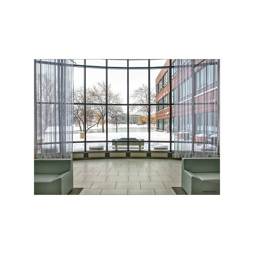 aluminum Hidden frame glass curtain wall with reflective glass