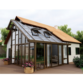 High quality custom made aluminum garden room glass sunroom