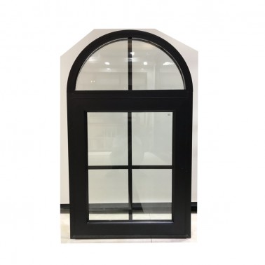 aluminum ccurved glass window