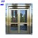 Large swing glass doors