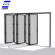 Aluminum folding doors