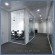Modern office tempered glass wall partition