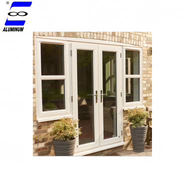 aluminum broken bridge frame casement entry door