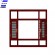 Aluminum casement double glazed glass windows