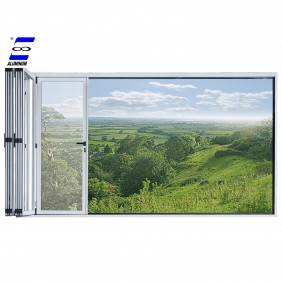 Front door designs exterior aluminium glass folding doors prices
