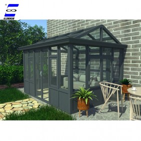 prefab house glass house balcony garden sunroom new design winter garden