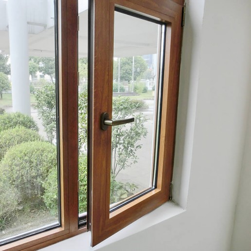 simple style tempered glass thermal break casement window price