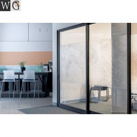 Noiseless design sliding doors office doors interior partition