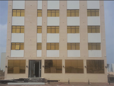 Aluminum Golden Curtain Wall