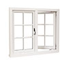 Aluminum casement windows